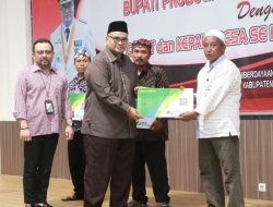 Ribuan Ketua BPD, RT dan RW Terima BPJS Ketenagakerjaan